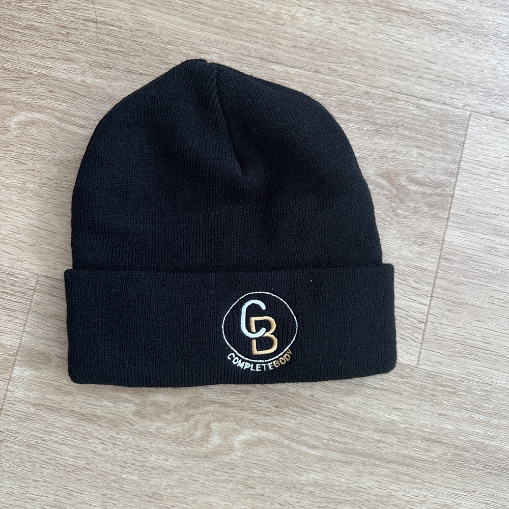 Brand new black beanie!